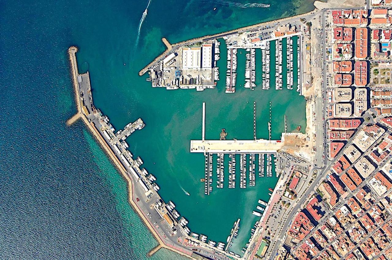 Santa Pola Port, Sea View, Vista Del Mar Exterior foto